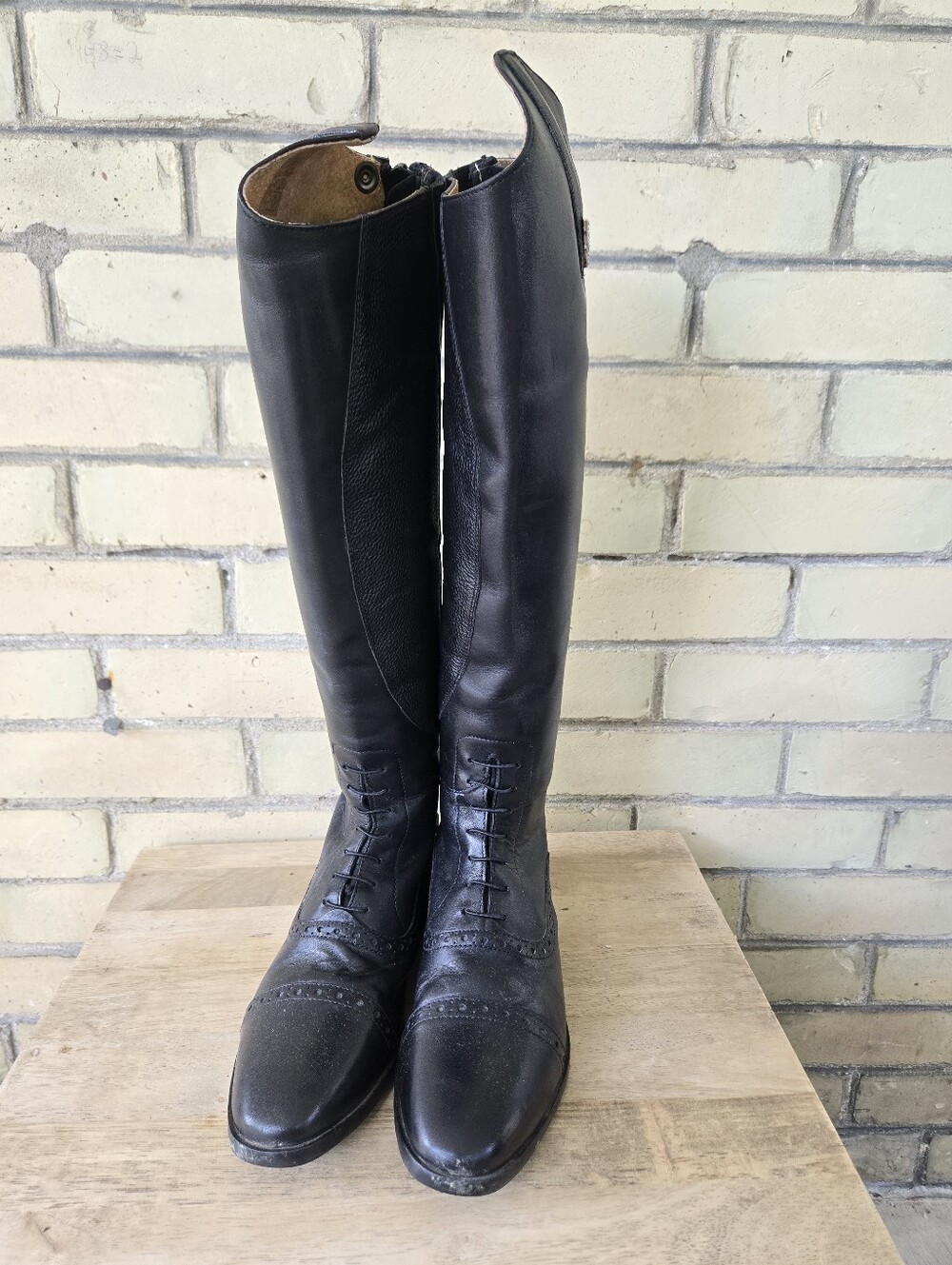 Leather Riding Boots - Picture 2 of 14